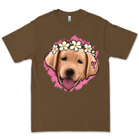 Cacao jack russel floral kopyası Premium Tee - Jasminsmagicworld