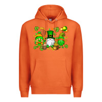 Carrot St. Patrick's Day gnomes Premium Hoodie - OliviaCreatesArt