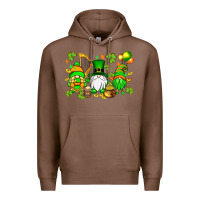 Chestnut St. Patrick's Day gnomes Premium Hoodie - OliviaCreatesArt