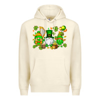 Sandshell St. Patrick's Day gnomes Premium Hoodie - OliviaCreatesArt