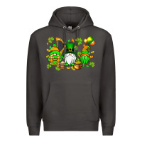 Smoke St. Patrick's Day gnomes Premium Hoodie - OliviaCreatesArt