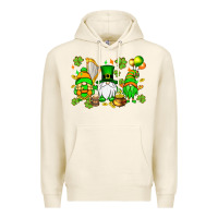Tofu St. Patrick's Day gnomes Premium Hoodie - OliviaCreatesArt