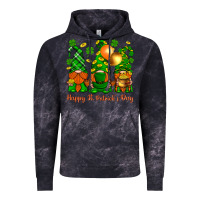 Cloud Black happy st. patricks day with gnomies Vintage Hoodie - BundleAndBundleShop