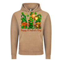 Vintage Coffee happy st. patricks day with gnomies Vintage Hoodie - BundleAndBundleShop