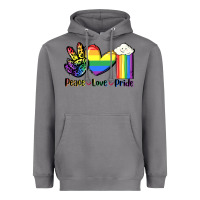 Storm Peace love Pride Heavyweight Hoodie - FaDigitalArtStudio