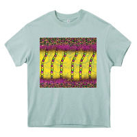 Arona mardi gras bead leopard Heavy Core Tee - BarkalooDesign