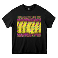 Black mardi gras bead leopard Heavy Core Tee - BarkalooDesign