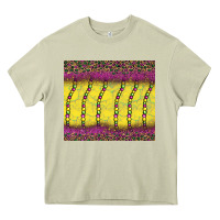 Mossy mardi gras bead leopard Heavy Core Tee - BarkalooDesign