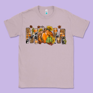 Western Mom With Pumpkins Classic Tee Designed By Bundleandbundleshop