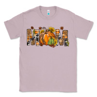 Lilac Western Mom With Pumpkins Classic Tee - BundleAndBundleShop