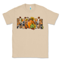 Mushroom Western Mom With Pumpkins Classic Tee - BundleAndBundleShop