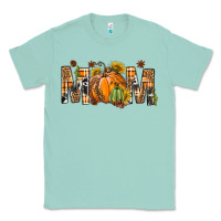 Seafoam Western Mom With Pumpkins Classic Tee - BundleAndBundleShop