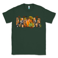 Sports Green Western Mom With Pumpkins Classic Tee - BundleAndBundleShop