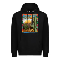 Black desert vibes Premium Hoodie - JahusDesignShop