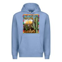 Colony Blue desert vibes Premium Hoodie - JahusDesignShop