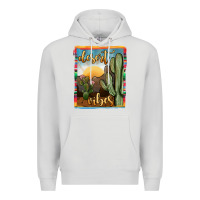 Dove Grey desert vibes Premium Hoodie - JahusDesignShop