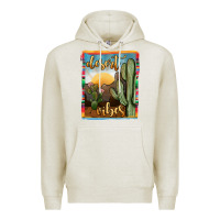 Oatmeal Heather desert vibes Premium Hoodie - JahusDesignShop