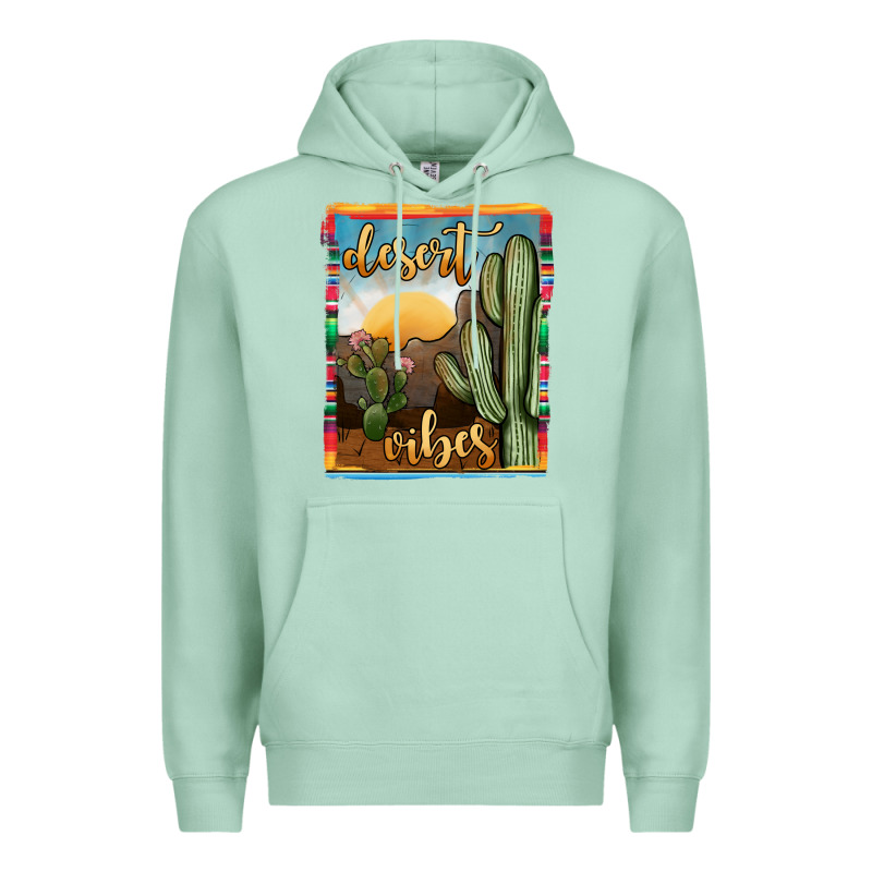 Desert Vibes Premium Hoodie by JahusDesignShop | Teevron