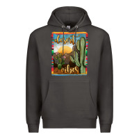 Smoke desert vibes Premium Hoodie - JahusDesignShop