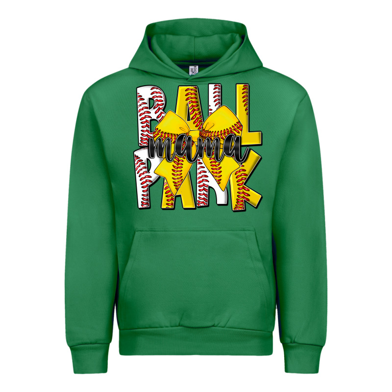 Ball Park Mama Urban Hoodie by CowhideDigitalArt | Teevron