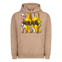 Pigment Burro ball park mama Urban Hoodie - CowhideDigitalArt