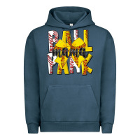 Pigment Midnight Navy ball park mama Urban Hoodie - CowhideDigitalArt