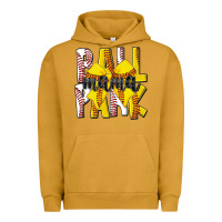 Pigment Peanut Butter ball park mama Urban Hoodie - CowhideDigitalArt
