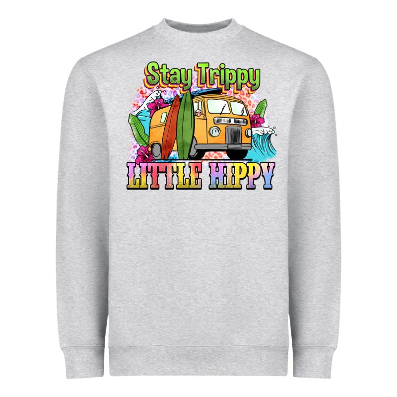 Stay Trippy Little Hippy Heavyweight Sweatshirt by NancyCooperArtShop | Teevron