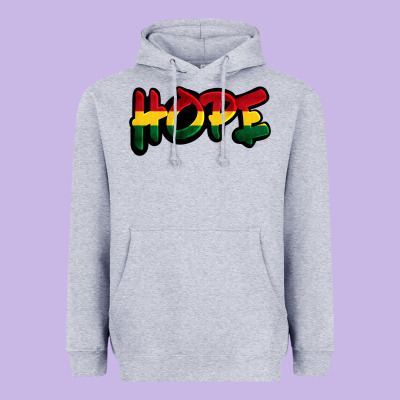 Juneteenth Hope Heavyweight Hoodie Designed By Fadigitalartstudio