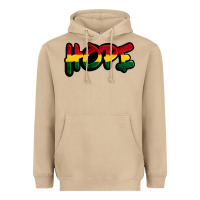 Mushroom Juneteenth hope Heavyweight Hoodie - FaDigitalArtStudio