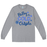 Heather Grey Baby It s Cold Outside Long Sleeve Tee - Bettercallsaul