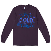 Plum Baby It s Cold Outside Long Sleeve Tee - Bettercallsaul
