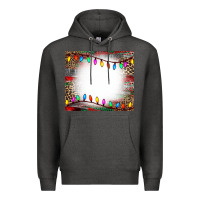 Charcoal Heather christmas bleach effect tumler Premium Hoodie - CowCowDesign