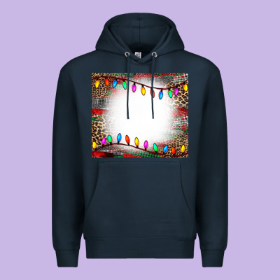 Christmas Bleach Effect Tumler Premium Hoodie Designed By Cowcowdesign