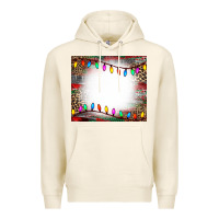 Tofu christmas bleach effect tumler Premium Hoodie - CowCowDesign