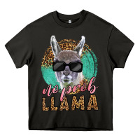 Asphalt western no prob llama Heavy Core Tee - LillyAllenDesigns