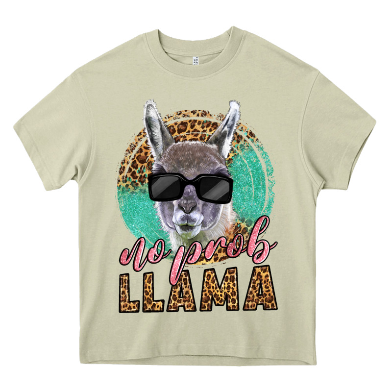 Western No Prob Llama Heavy Core Tee by LillyAllenDesigns | Teevron
