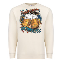 Sandshell I'm not drunk i'm patriotic Premium Sweatshirt - FaDigitalArtStudio