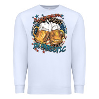 White I'm not drunk i'm patriotic Premium Sweatshirt - FaDigitalArtStudio