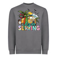 Storm Let's go surfing Heavyweight Sweatshirt - NancyCooperArtShop