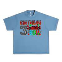 Pebble Blue birthday boy 3 Urban Heavy Tee - BundleAndBundleShop
