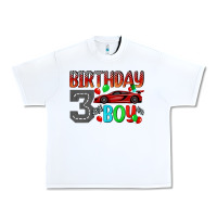 White birthday boy 3 Urban Heavy Tee - BundleAndBundleShop