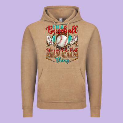 I'm A Baseball Mom We Don't Do That Vintage Hoodie Designed By Bundleandbundleshop
