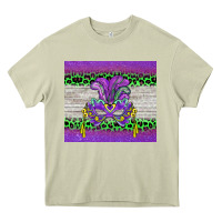 Mossy mardi gras  mask Heavy Core Tee - BarkalooDesign