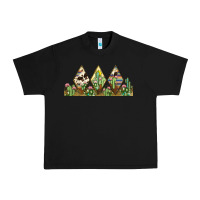 Black cactus cowhide serape Urban Heavy Tee - JahusDesignShop