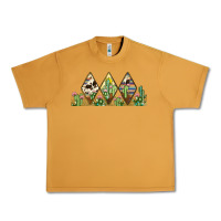 Peanut Butter cactus cowhide serape Urban Heavy Tee - JahusDesignShop