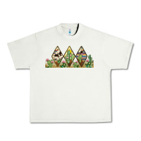 Pistachio cactus cowhide serape Urban Heavy Tee - JahusDesignShop