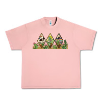 Salmon cactus cowhide serape Urban Heavy Tee - JahusDesignShop