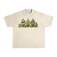 Sandshell cactus cowhide serape Urban Heavy Tee - JahusDesignShop