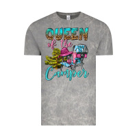 Cloud Rock Queen Of The Camper Vintage Tee - BundleAndBundleShop